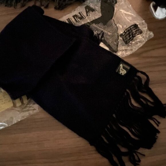 Capchatex Alpaca Scarf with Fringe from Peru - 9" x 70" - 3 Options Avail. - NEW - Picture 2 of 16